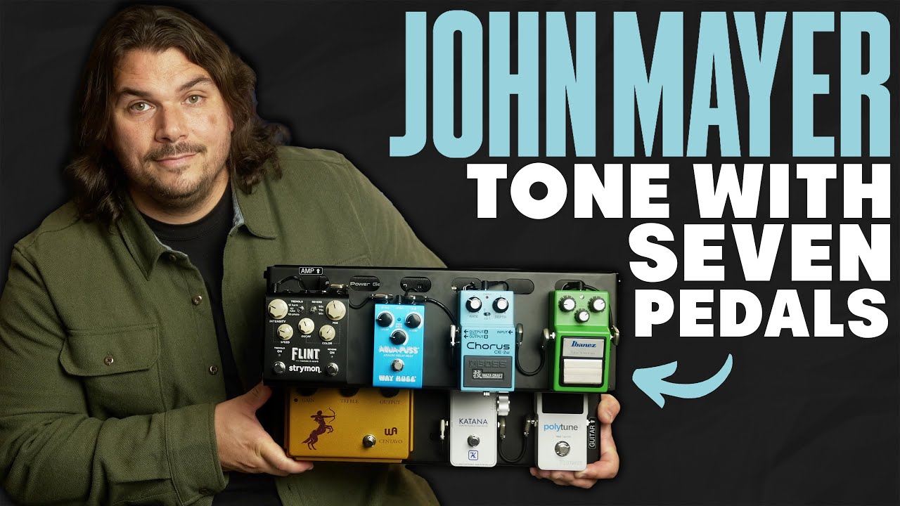 Win a John Mayer pedalboard from Vertex and Gator!
